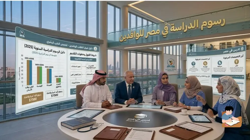 رسوم الدراسة في مصر للوافدين والسعوديين بالتفصيل 2026