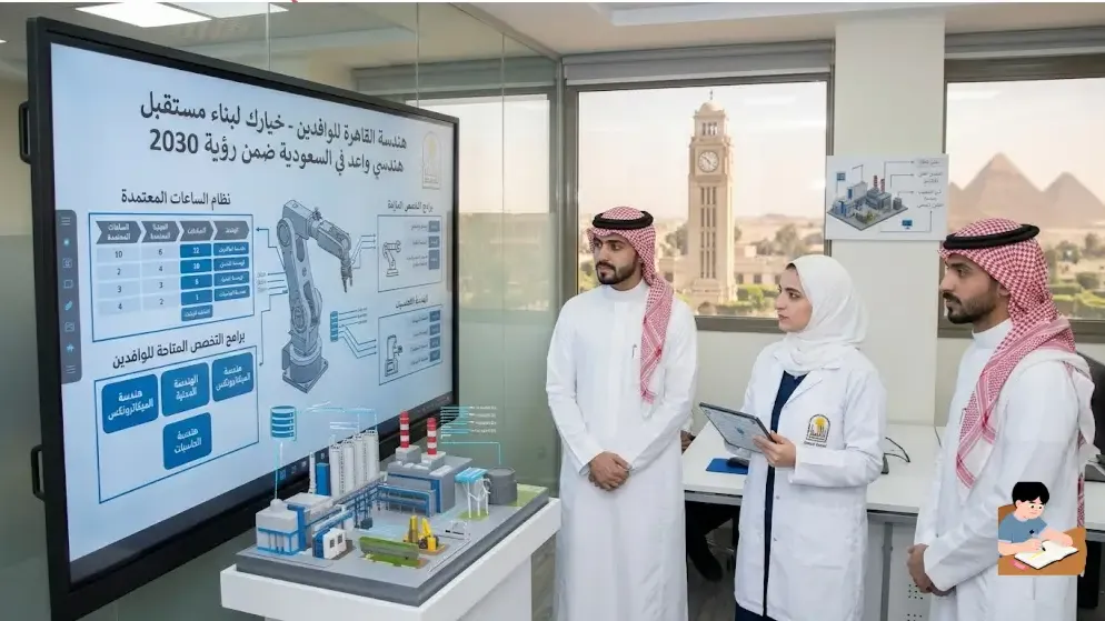 هندسة القاهرة للوافدين الشروط والرسوم والفرص