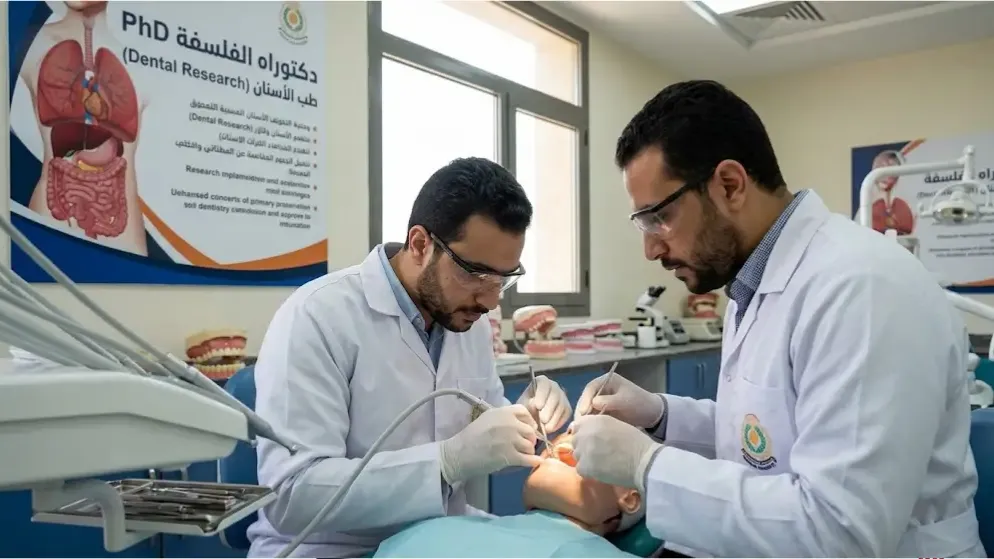 دراسة الدكتوراه في جامعة المنصورة