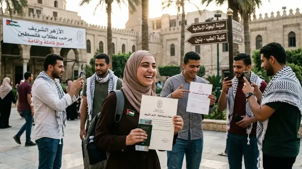 منح دراسية للفلسطينيين في مصر