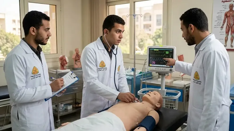 كلية الطب البشري جامعة الزقازيق وشروط قبول الوافدين بها