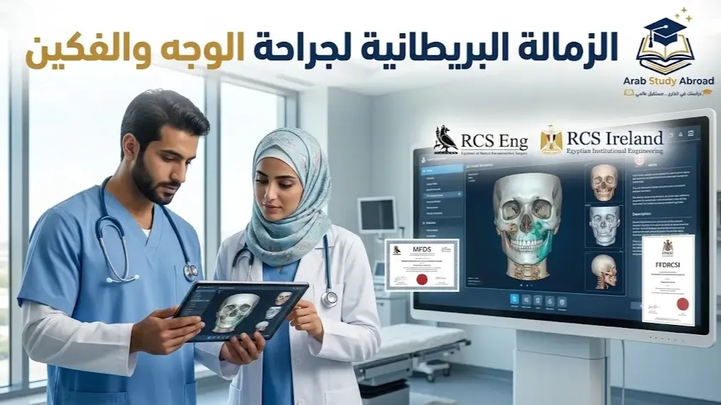الزمالة البريطانية لجراحة الوجه والفكين