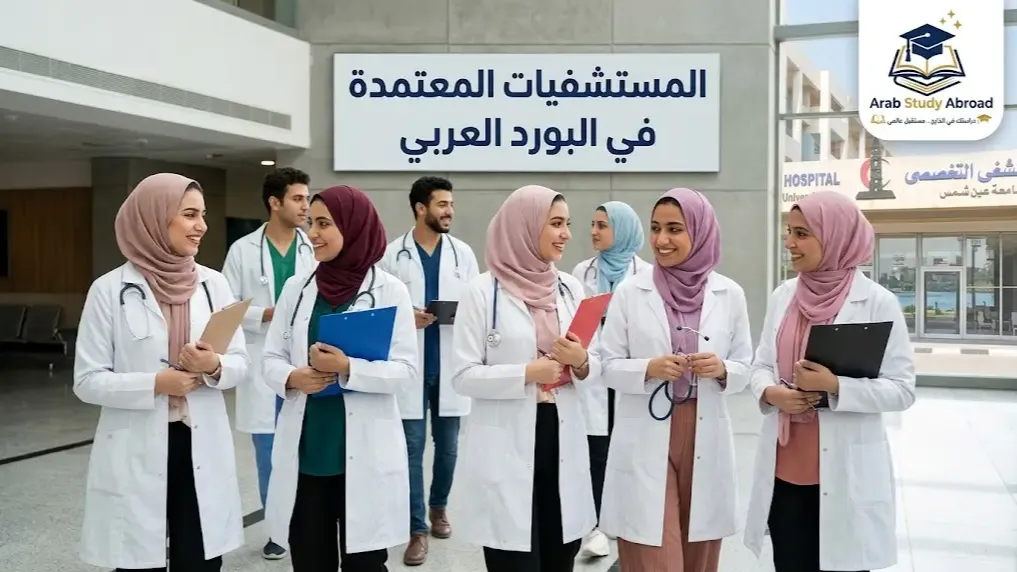 المستشفيات المعتمدة في البورد العربي بمصر الشروط والدليل