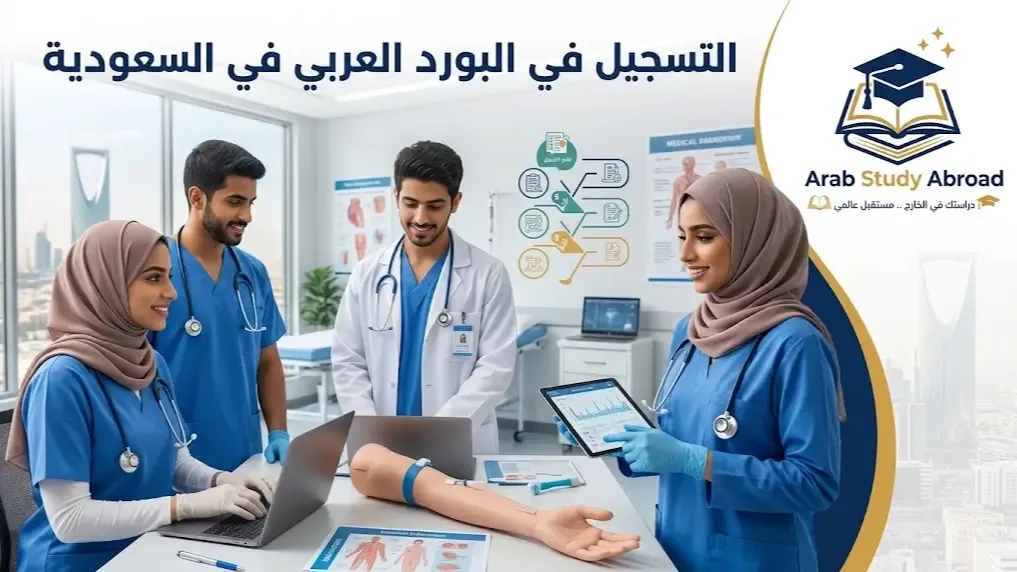 التسجيل في البورد العربي في السعودية