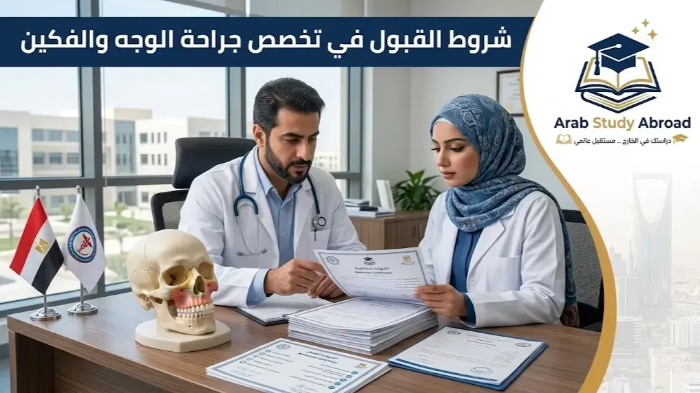 شروط القبول في تخصص جراحة الوجه والفكين
