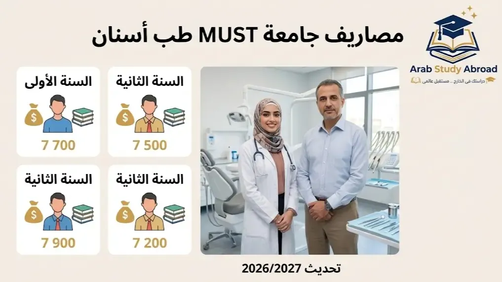 مصاريف جامعة must طب أسنان
