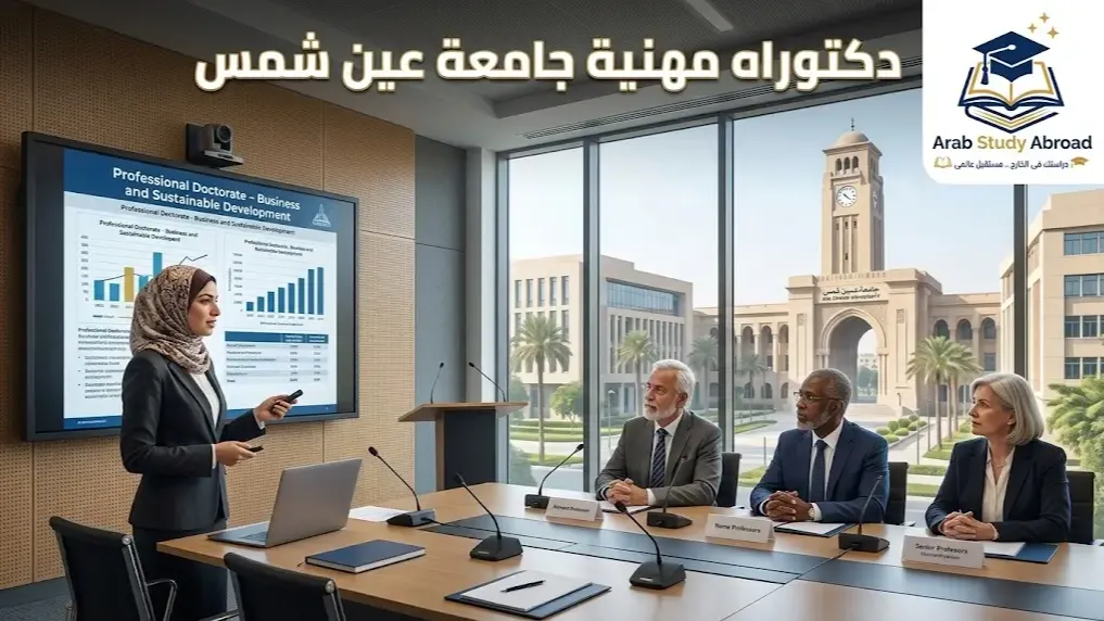 دكتوراه مهنية جامعة عين شمس شروط القبول ورسوم برنامج DBA