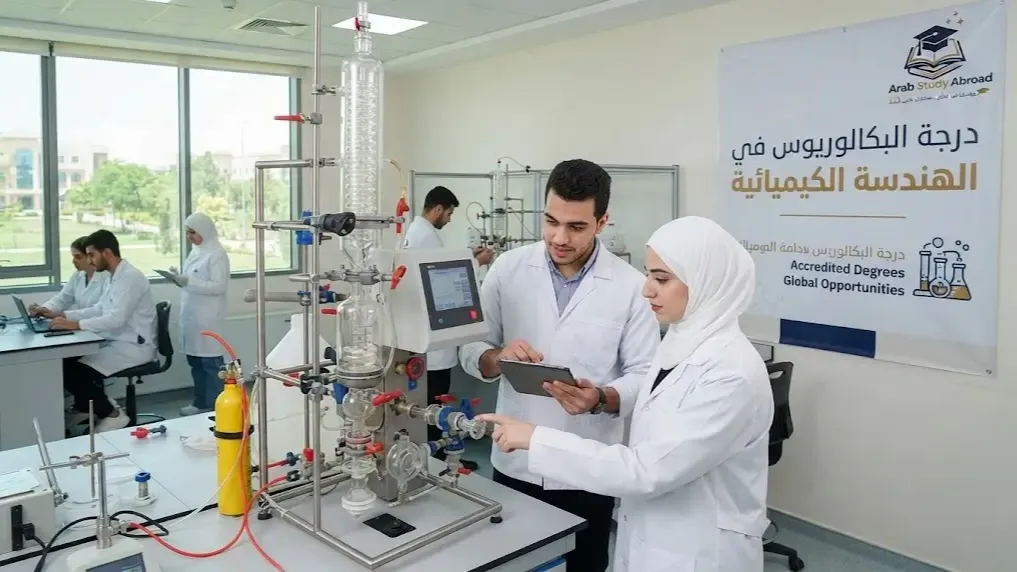 درجة البكالوريوس في الهندسة الكيميائية الشروط والتخصصات