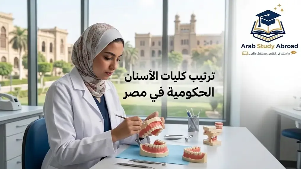 ترتيب كليات طب الأسنان الحكومية في مصر