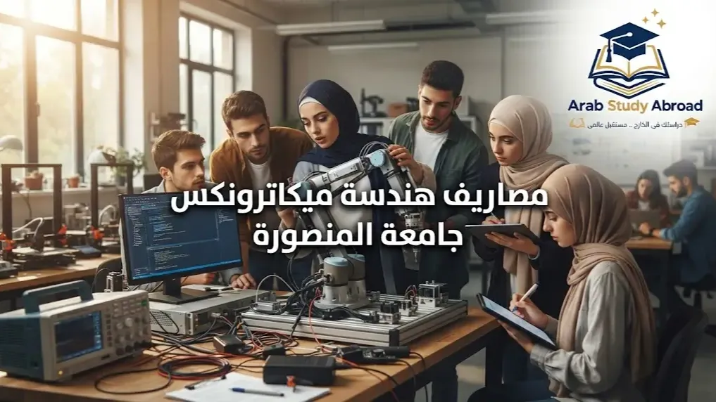مصاريف هندسة ميكاترونكس جامعة المنصورة للطلاب الوافدين