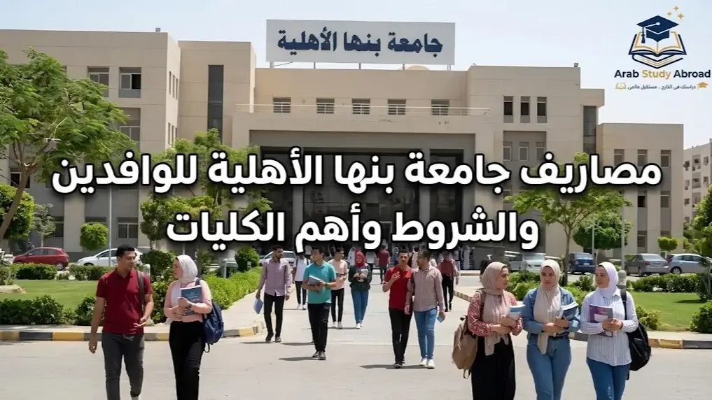 مصاريف جامعة بنها الأهلية للوافدين والشروط وأهم الكليات
