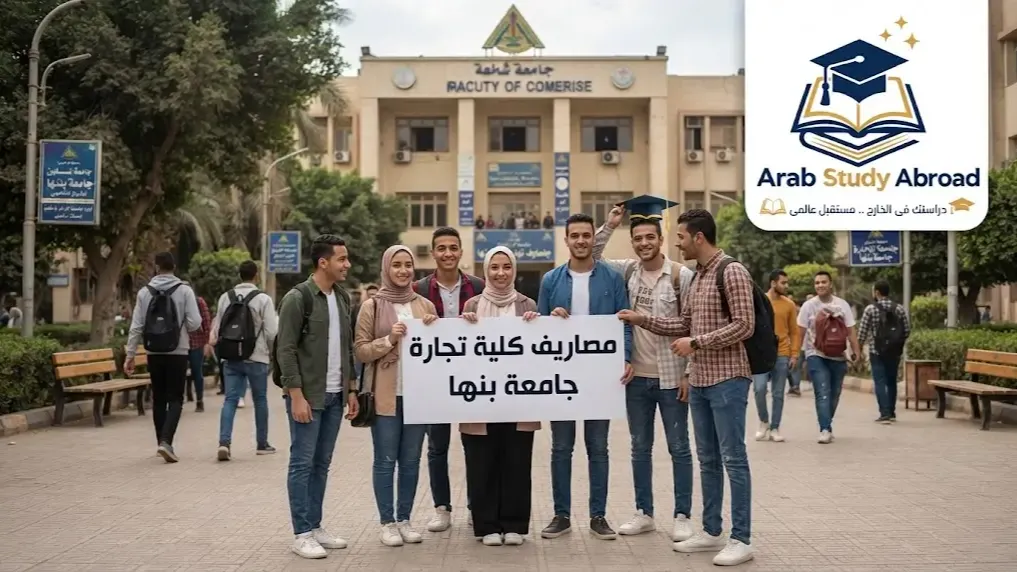 مصاريف كلية تجارة جامعة بنها وأسعار البرامج والساعات
