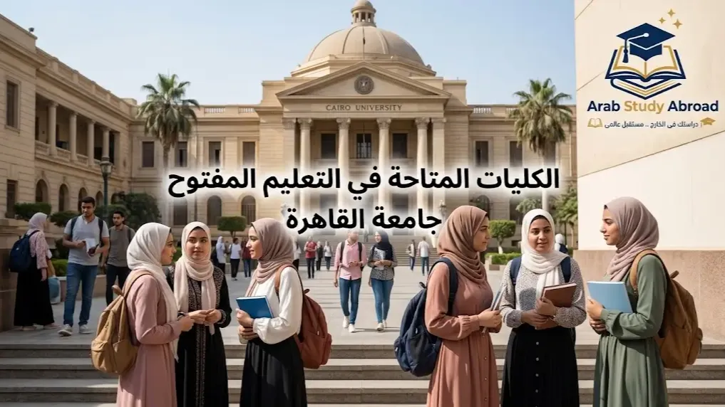 الكليات المتاحة في التعليم المفتوح جامعة القاهرة